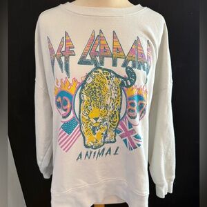 Def Leppard Graphic Sweatshirt